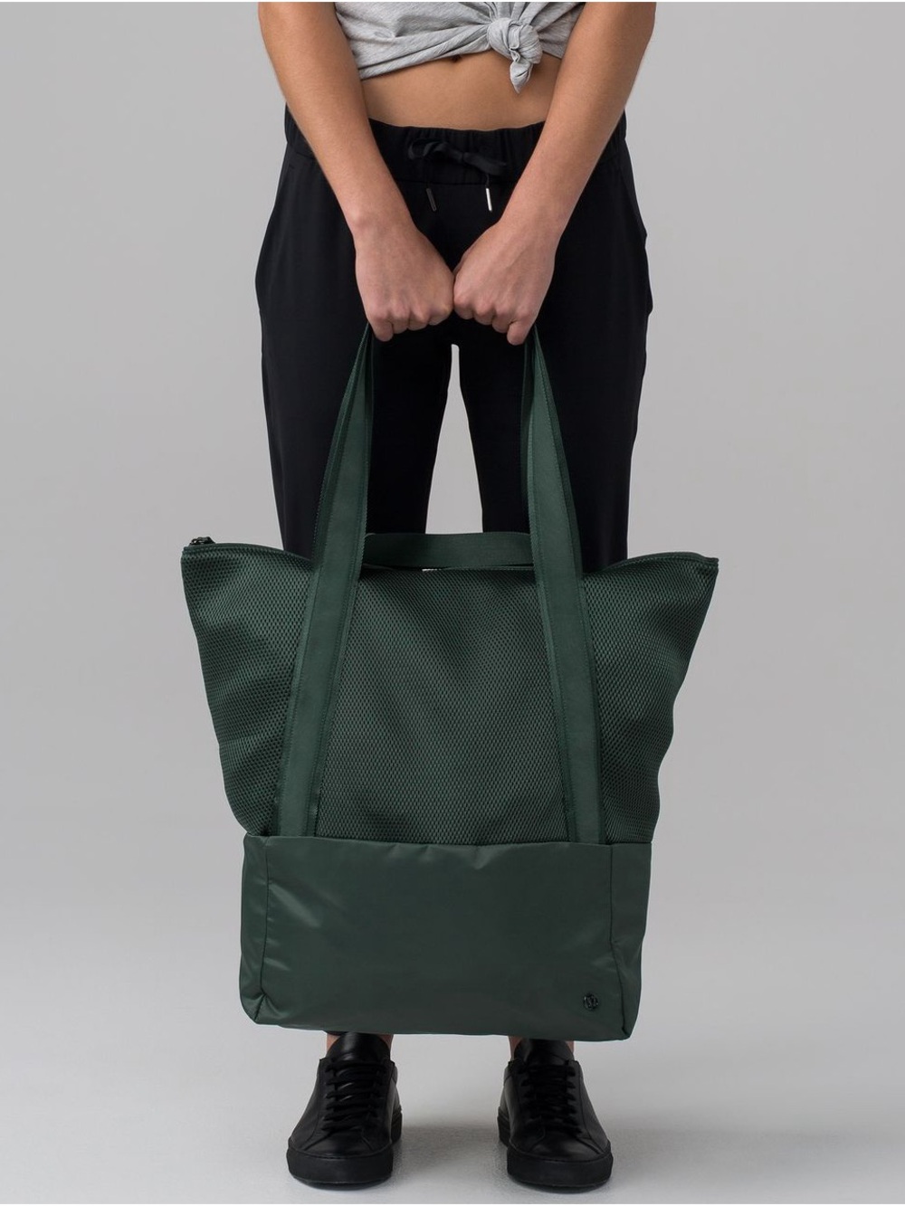 Lululemon Hot Mesh Tote (30L) Dark Forest Green